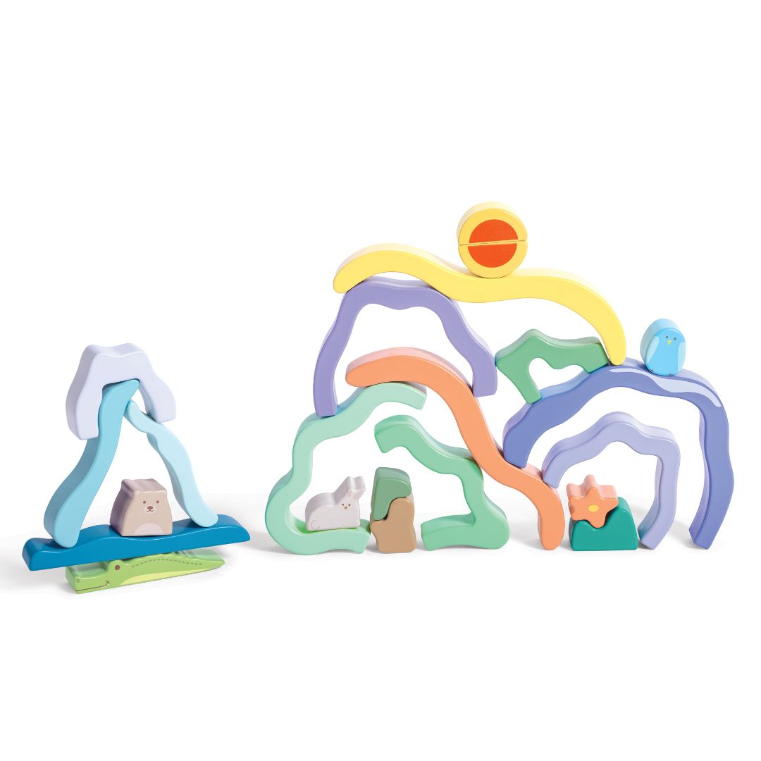 Nature Scene Stacking Blocks - Hape