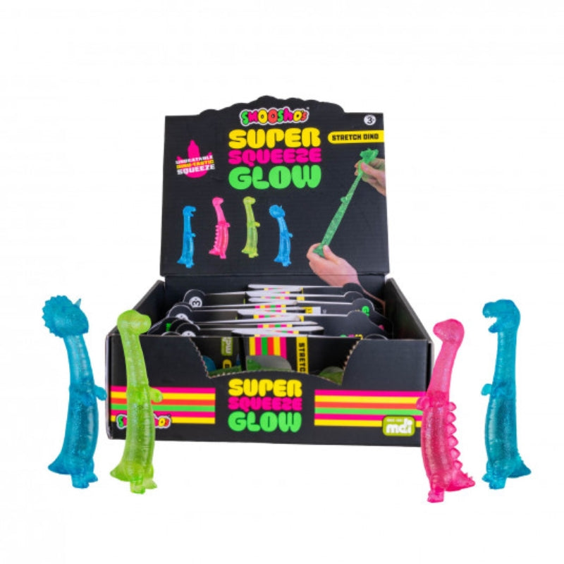 Super Squeeze Stretch Dino GID - Smooshos