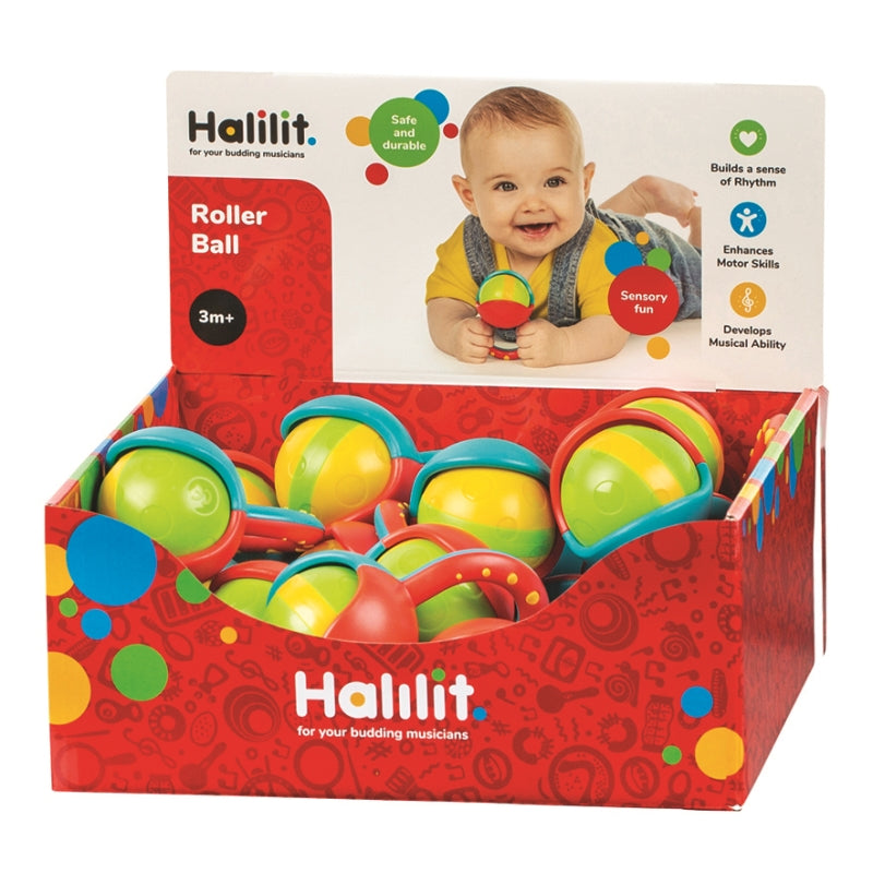 Roller Ball rattle - Halilit