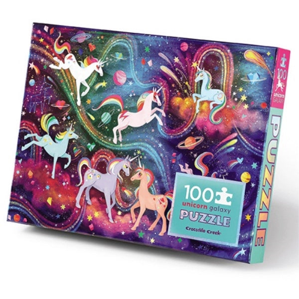 Unicorn Galaxy Holographic Puzzle 100pc - Crocodile Creek