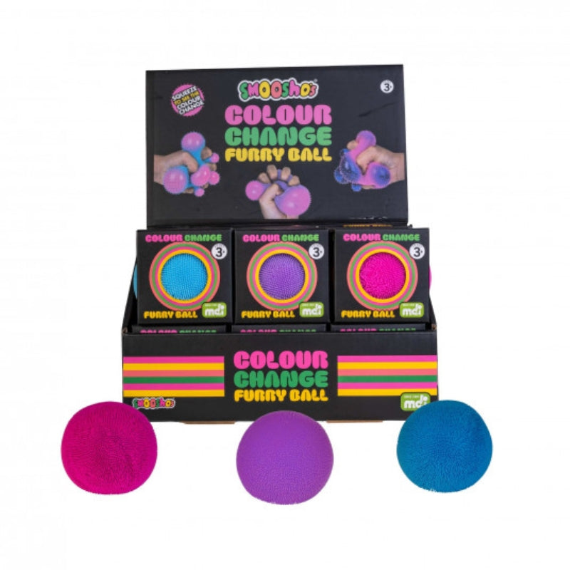 Colour Change Furry Ball - Smoosho's