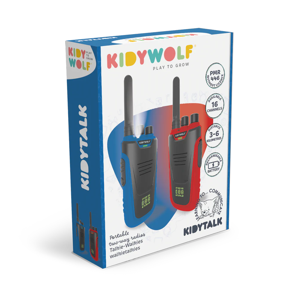 Kidytalk Walkie Talkie - Kidywolf