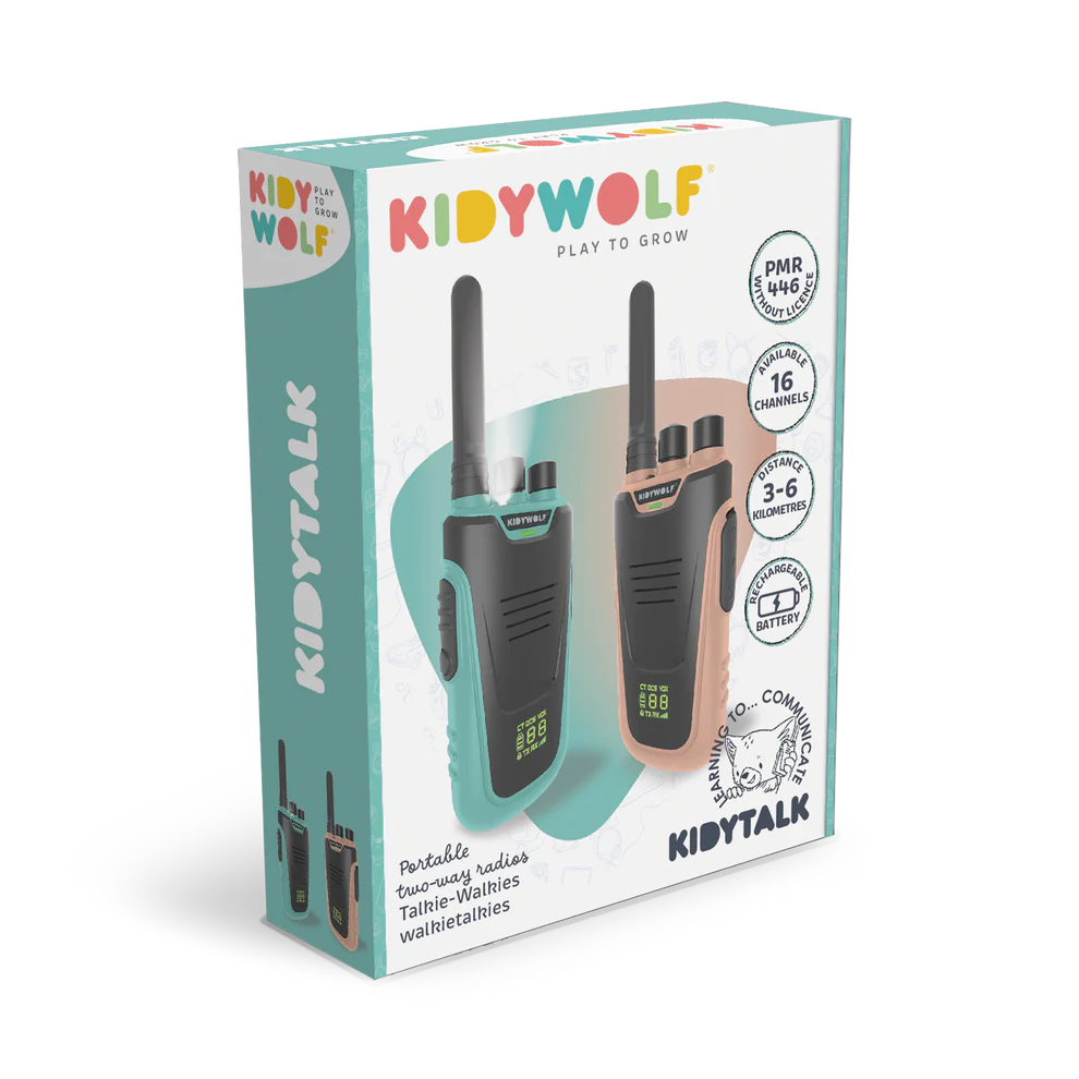 Kidytalk Walkie Talkie - Kidywolf