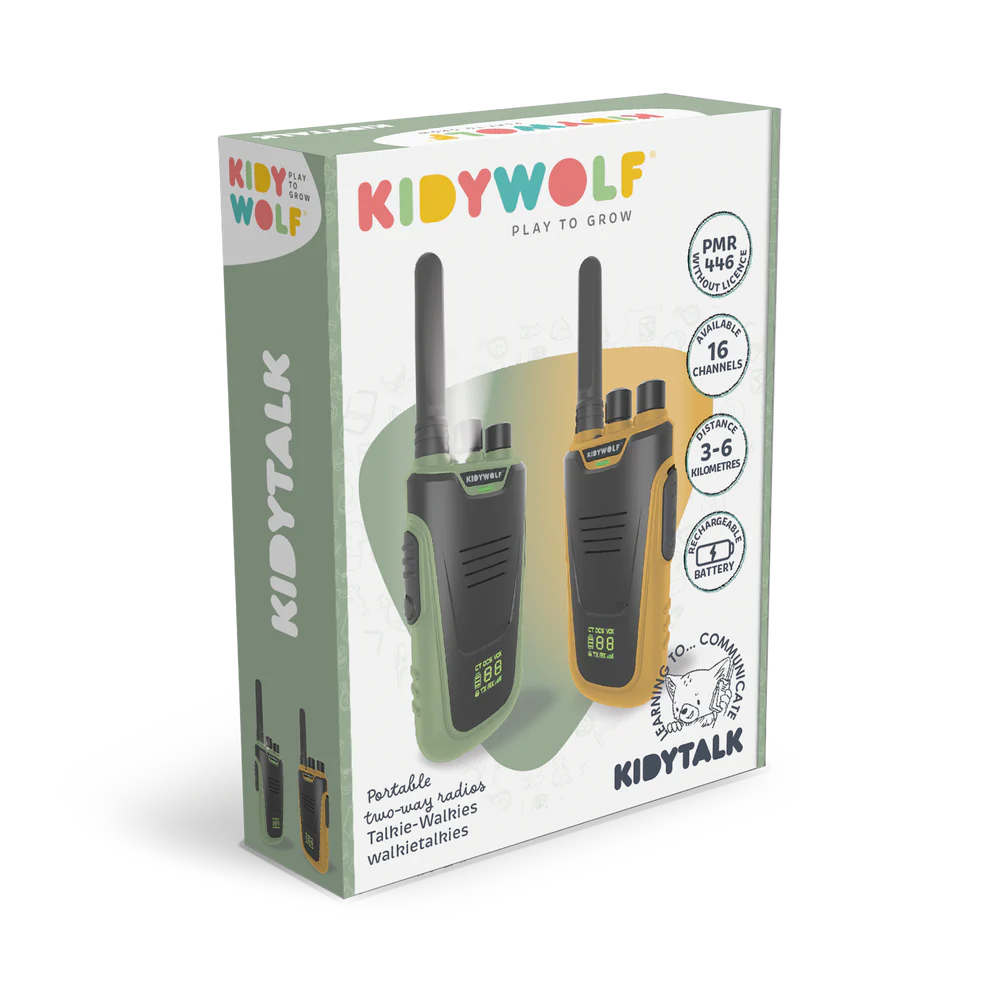 Kidytalk Walkie Talkie - Kidywolf