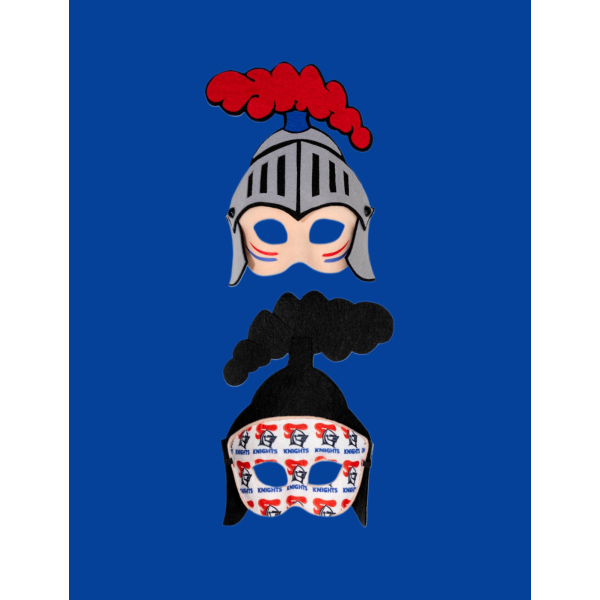Newcastle Knights Mask - Mini Mascot