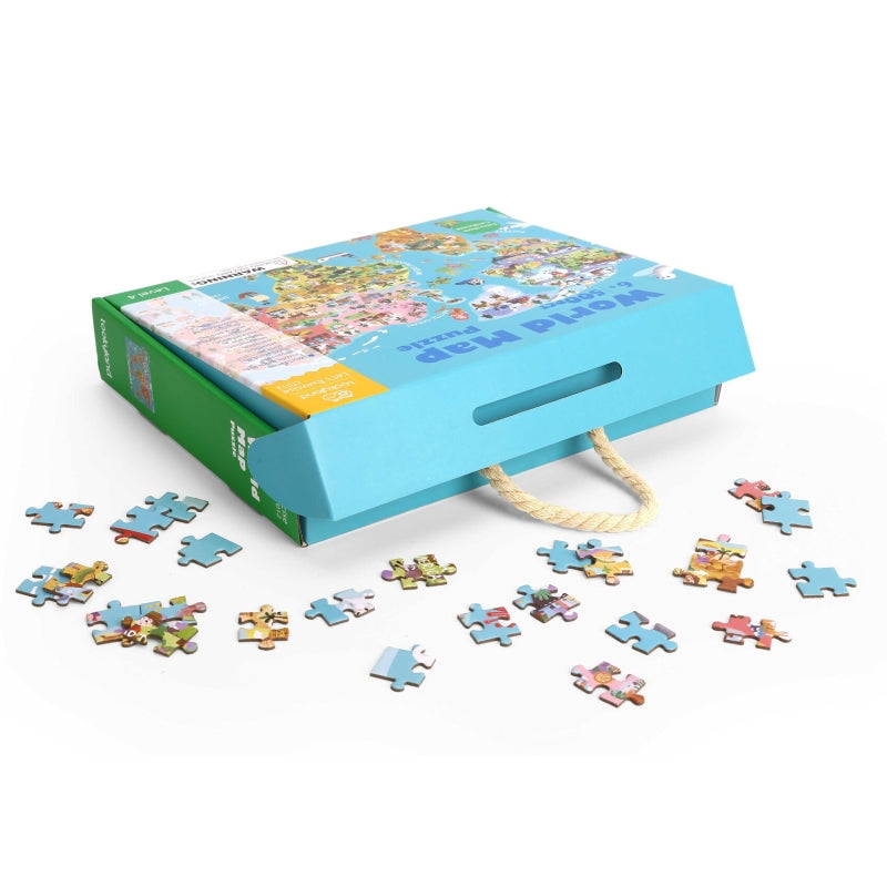 World Map 500pc Jigsaw Puzzle