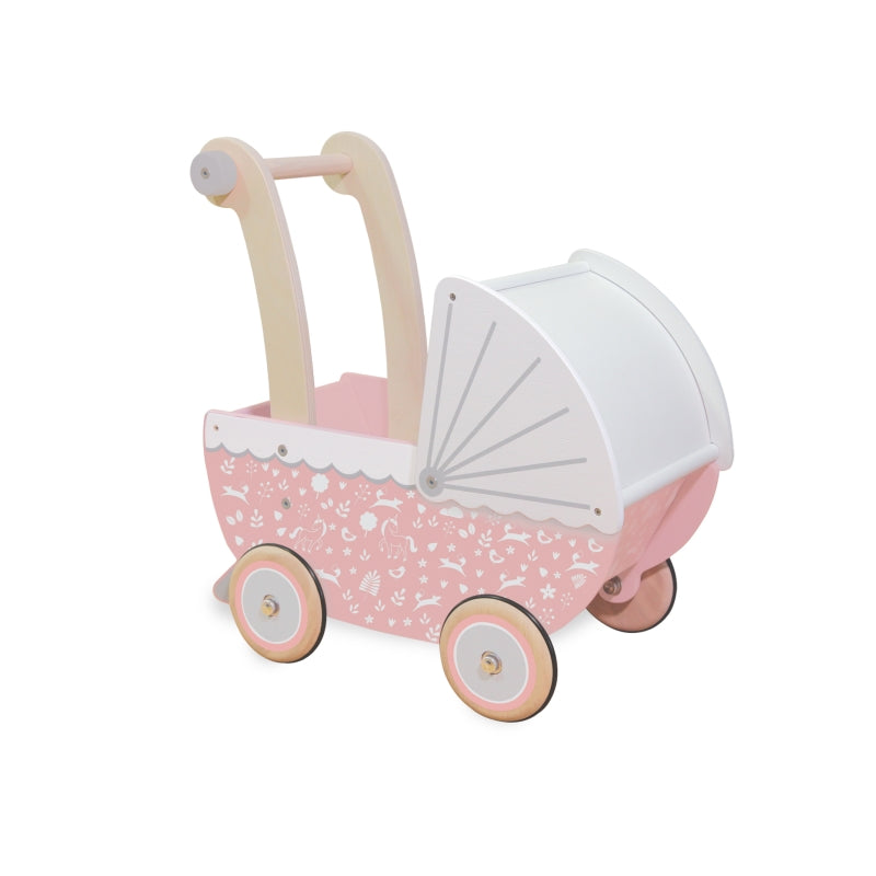 Loxhill Wooden Pram - Indigo Jamm