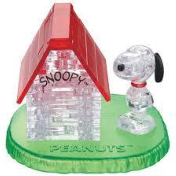 3D SnoopyHouse - Crystal Puzzle