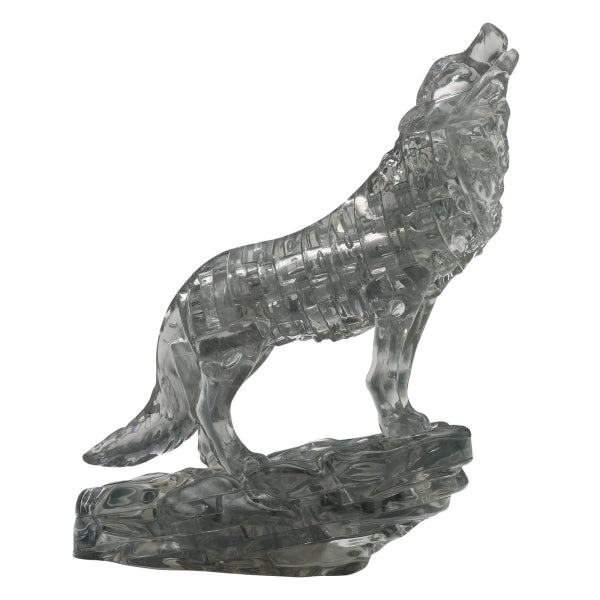 3D Black Wolf - Crystal Puzzle