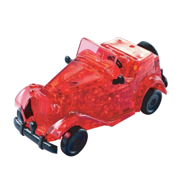 3D Red Classic Car - Crystal Puzzle