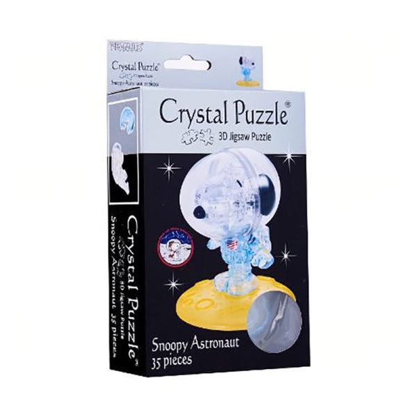 3D Snoopy Astronaut - Crystal Puzzle