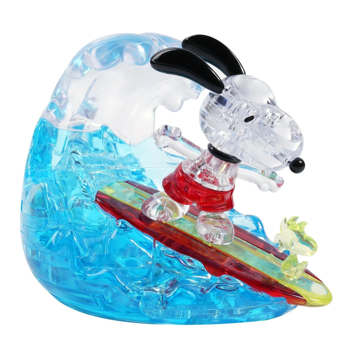 3D Snoopy Surfing - Crystal Puzzle