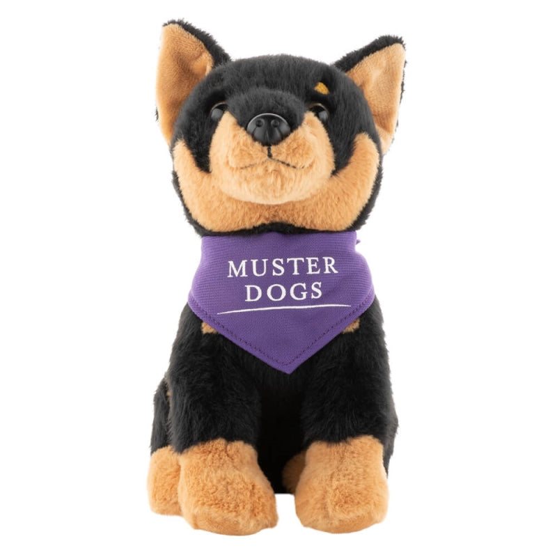 Muster Dogs Black and Tan Kelpie 22cm