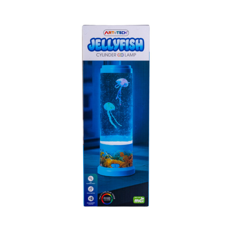 Jellyfish Cylinder LED Lamp