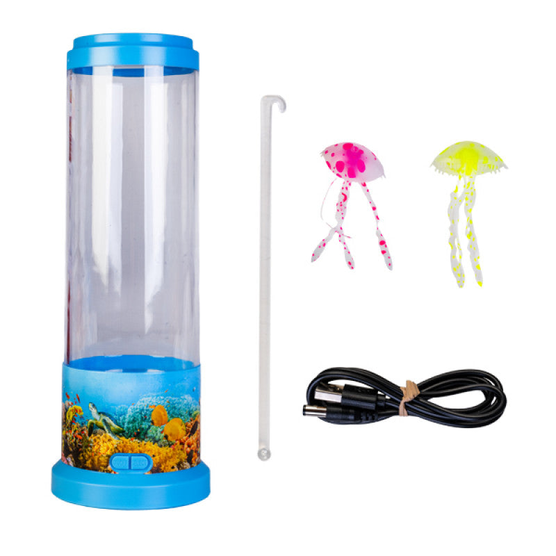 Jellyfish Cylinder LED Lamp