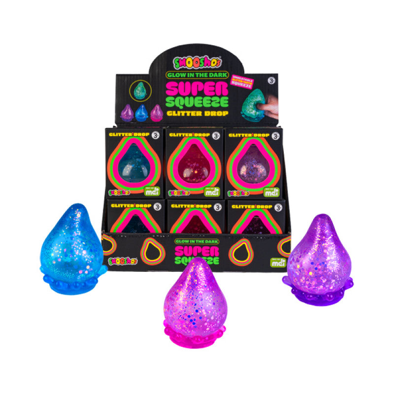 Super Squeeze Glitter Drop GID - Smoosho's