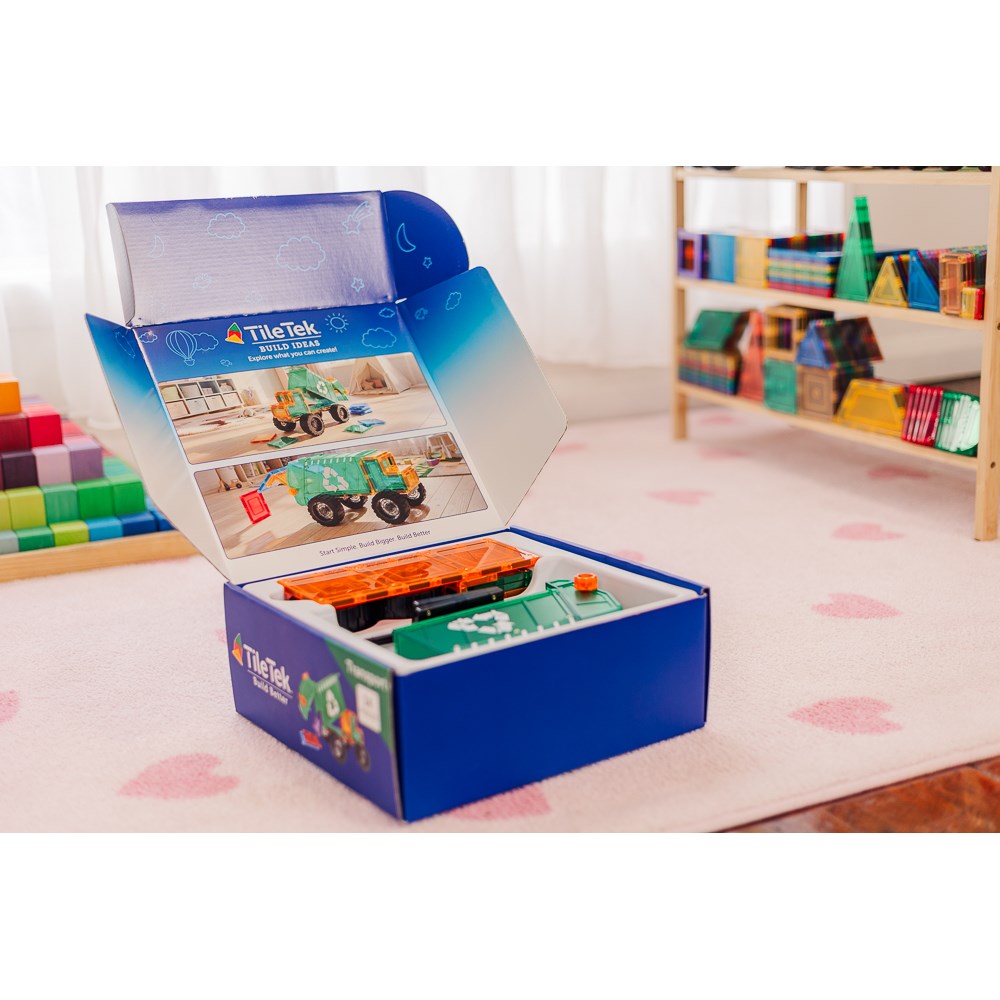 TileTek 14 piece Mega Recycling Truck Set