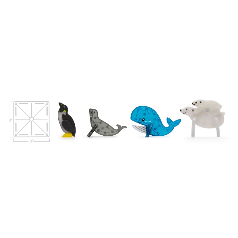 Arctic Animals 25pc Set - Magna-Tiles