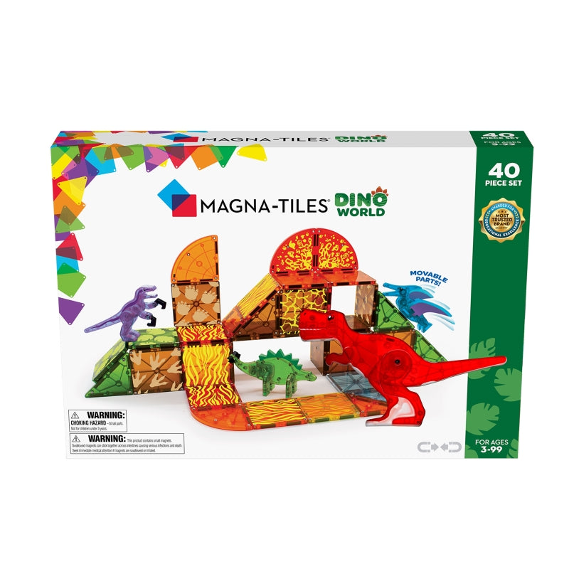 Dino World 40pc Set - Magna-Tiles