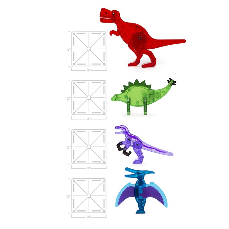 Dino World 40pc Set - Magna-Tiles