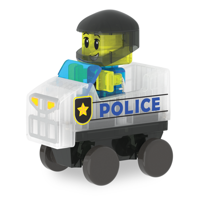 Police Patrol 20pc Set - Magna Tiles