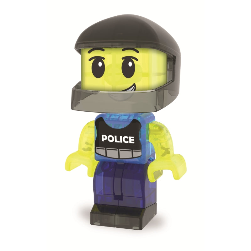 Police Patrol 20pc Set - Magna Tiles