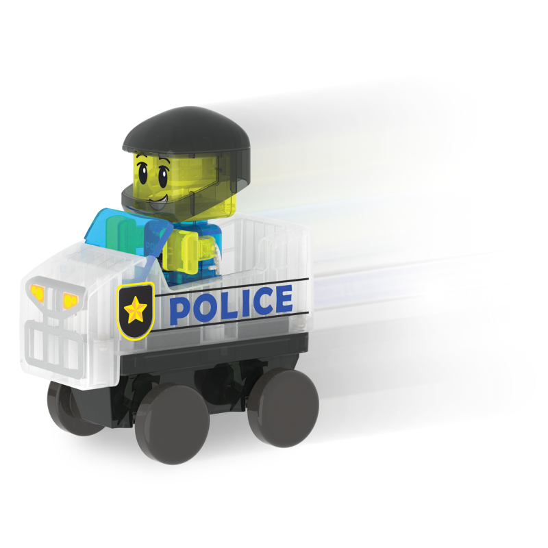 Police Patrol 20pc Set - Magna Tiles