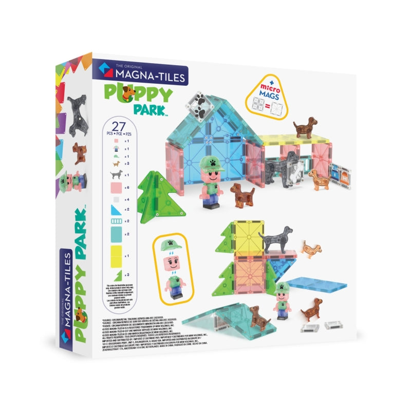 Puppy Park - 27 pc Set - Magna Tiles