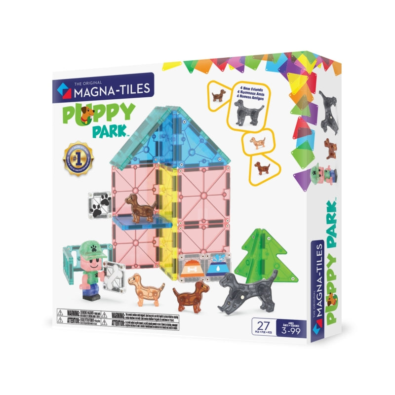 Puppy Park - 27 pc Set - Magna Tiles