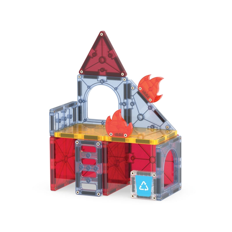 Fire Rescue 27 pc Set - Magna Tiles
