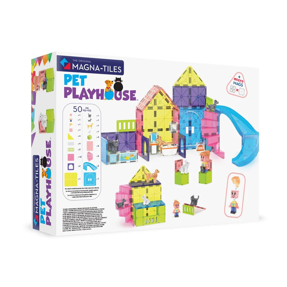 Pet Playhouse 50pc Set - Magna Tiles