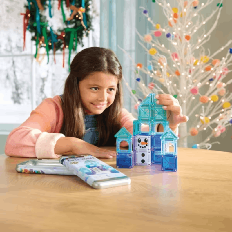 Micro Mags Travel Winter Wonder Set 26pc - Magna-Tiles