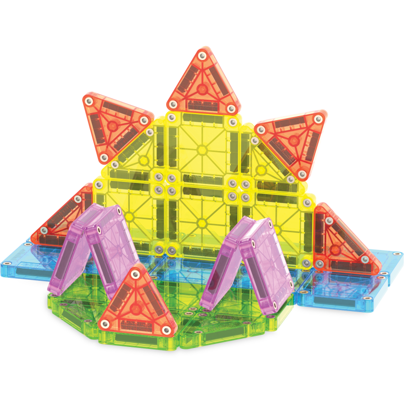 MicroMAGS Travel Deluxe 55 pc Set - Magna Tiles