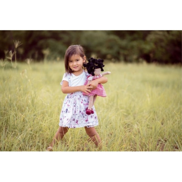 Rag Doll Madison with Black Hair - Bonikka