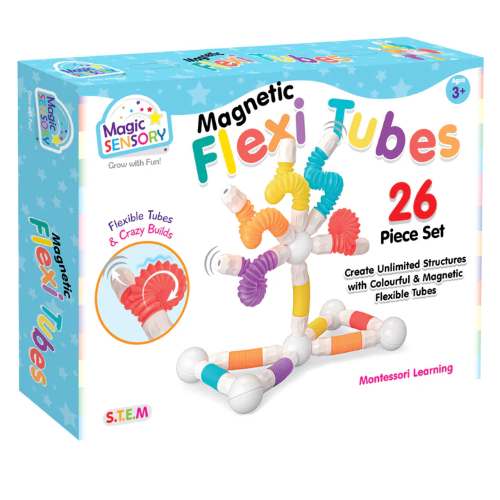 Magnetic Flexi Tubes 26pc