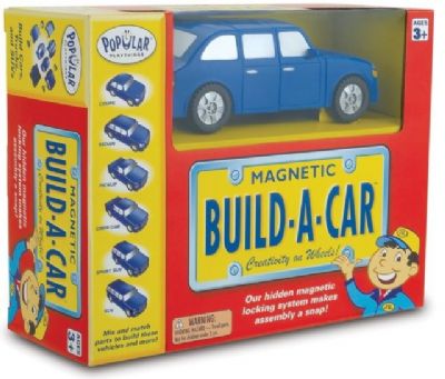 Magnetic Build a Car - Popular Playthings