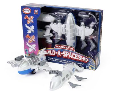 Magnetic Build a Spaceship - Popular Playthings