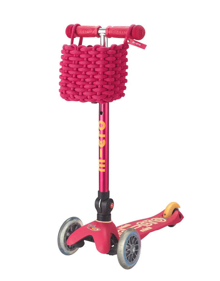 Scooter Basket Woven Cotton - Micro Scooter