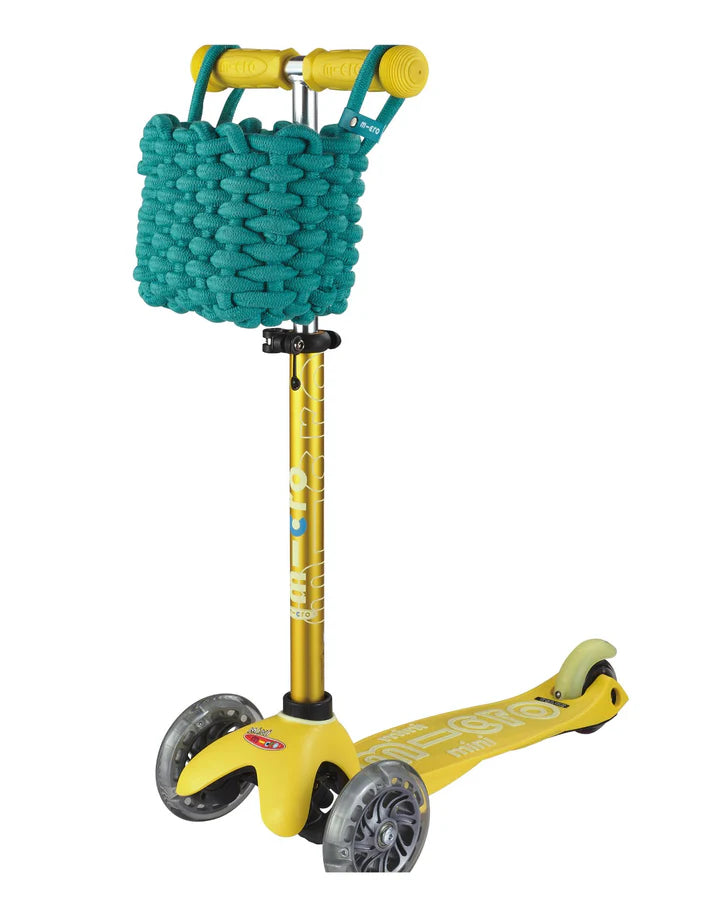 Scooter Basket Woven Cotton - Micro Scooter