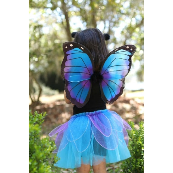 Midnight Butterfly Tutu with wings and headband - Great Pretenders