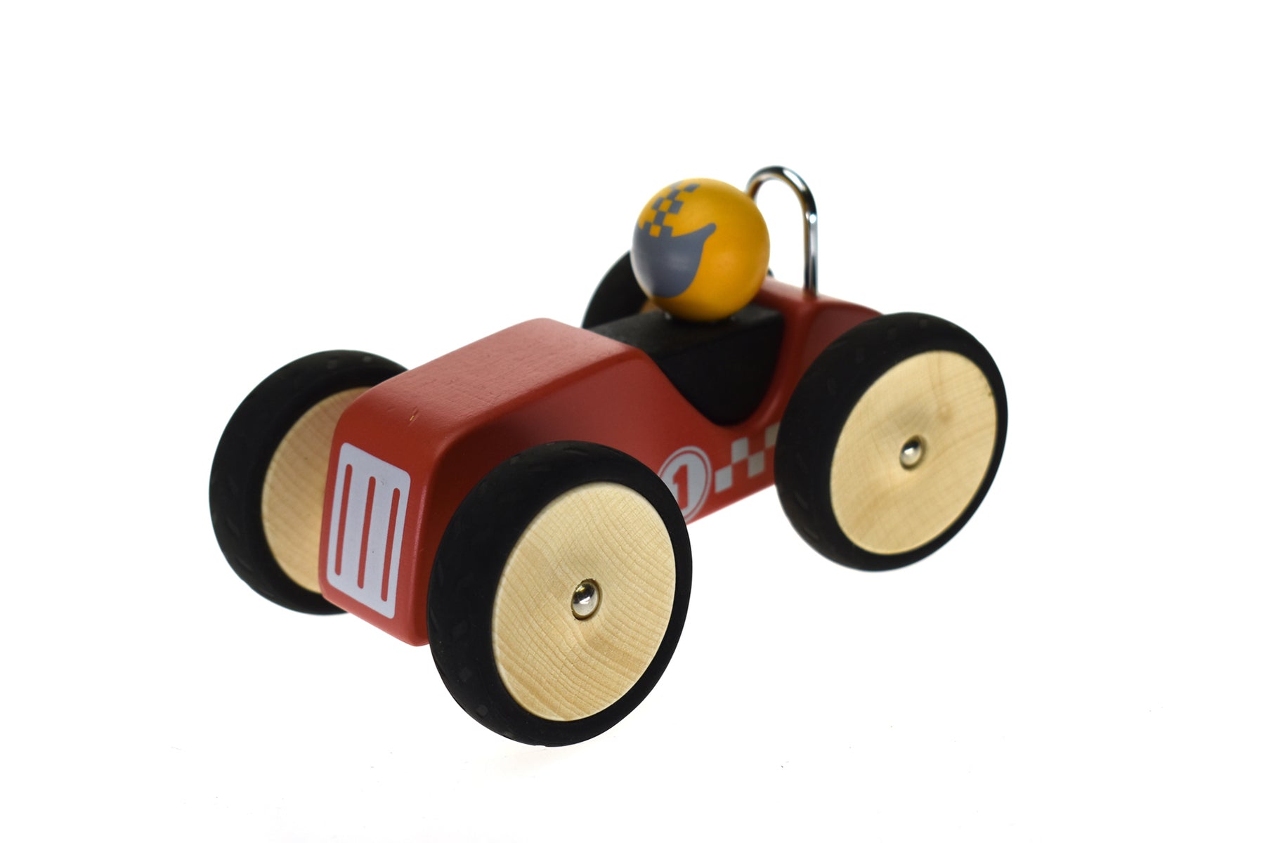 Retro Wooden Racing Car - Kaper Kids