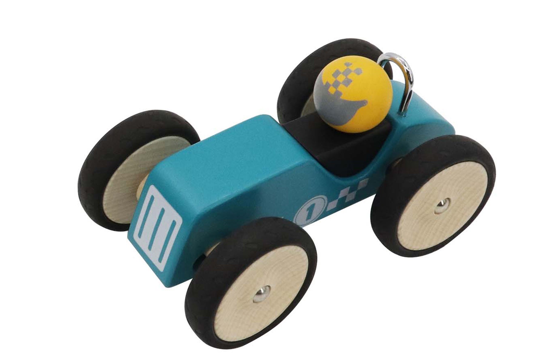Retro Wooden Racing Car - Kaper Kids