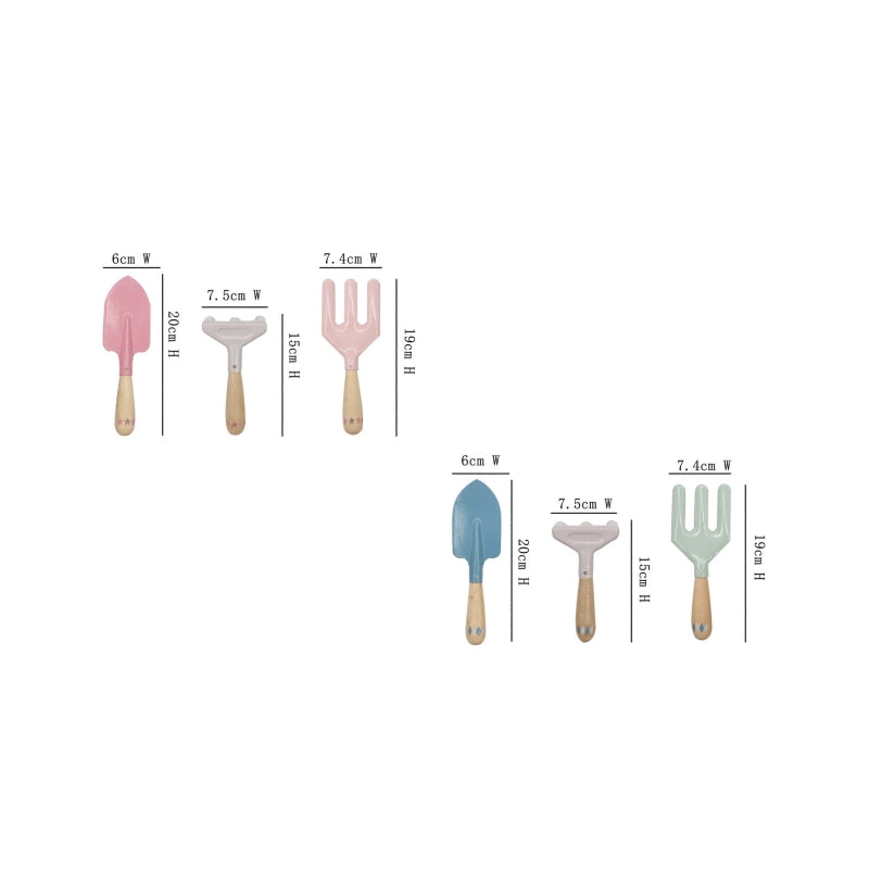 Kids Garden Tool Set 3pcs - Calm and Breezy