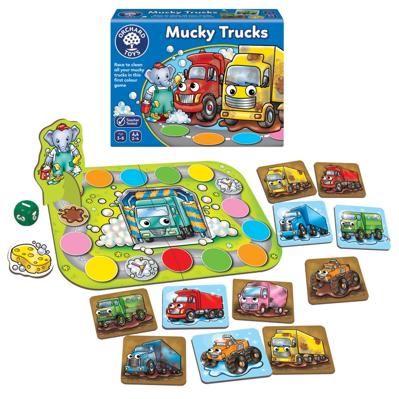 Mucky Trucks - Orchard Toys