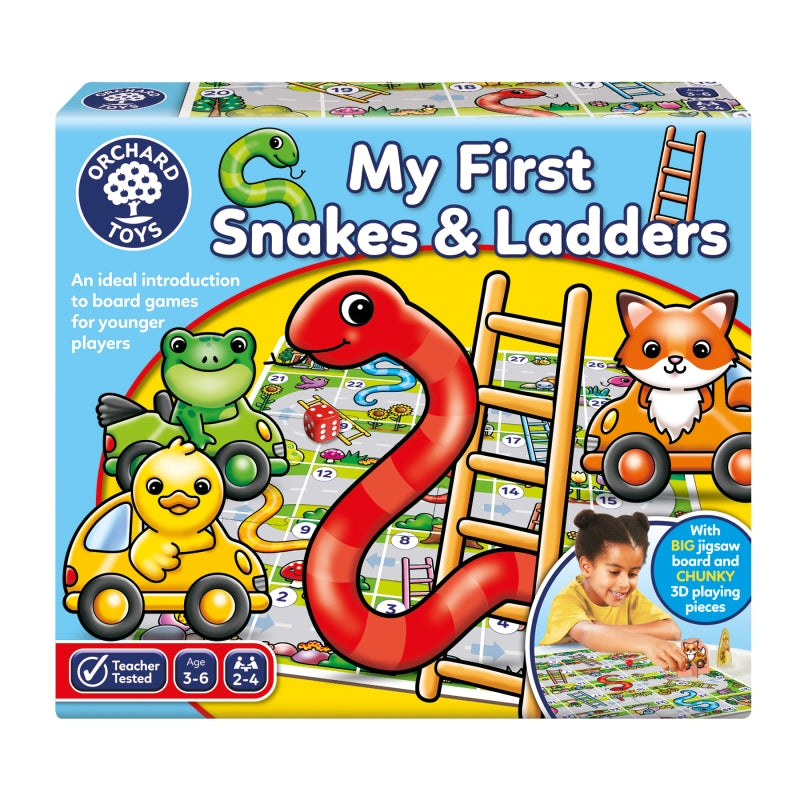 My First Snakes and Ladders - Orchard Toys