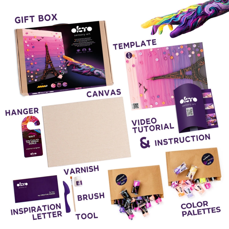 DIY 3D Painting Creative Set Travel - Okto