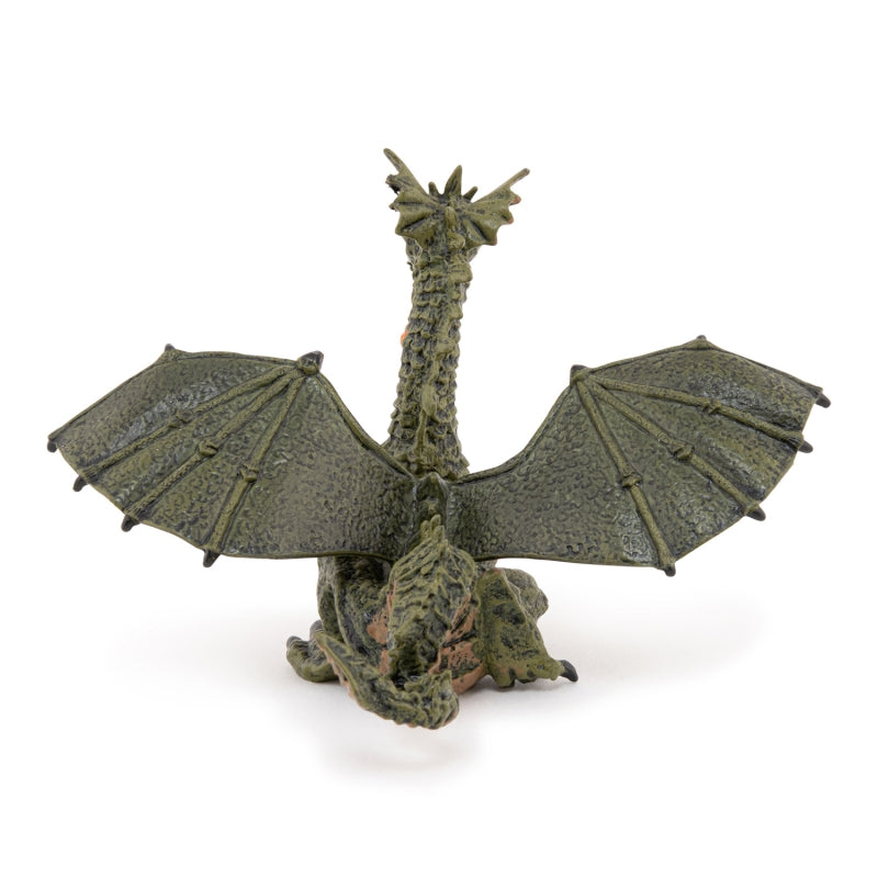 Green Winged Dragon with Flame - Papo