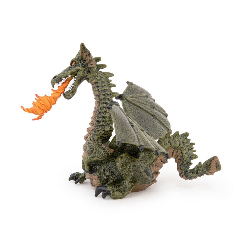 Green Winged Dragon with Flame - Papo