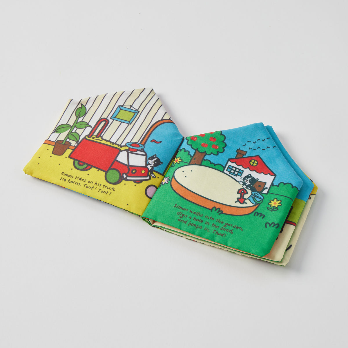 Fabric  Soft Books - Jiggle and Giggle