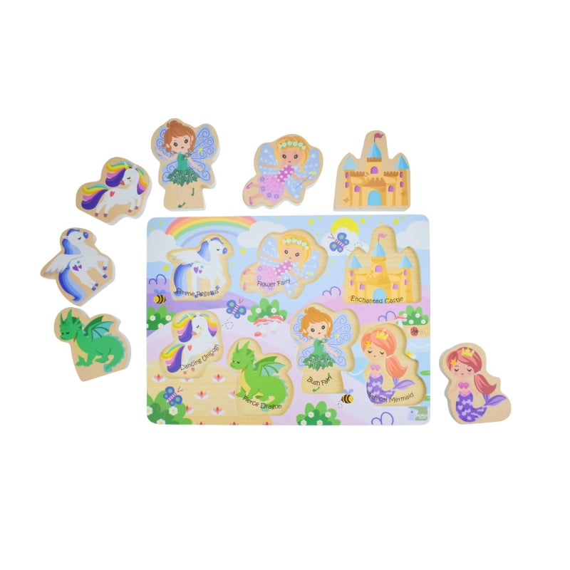 Wooden Chunky Fantasy Fairytale Puzzle - Koala Dream